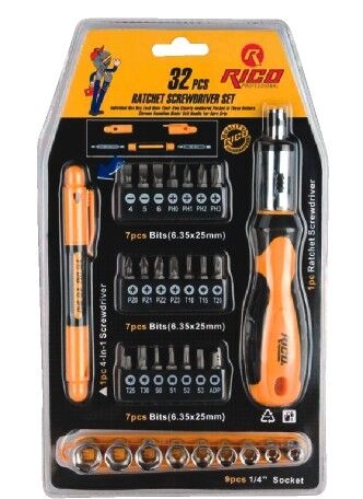 Rico 19-ın-1 Cırcırlı Tornavida - 005-RC0651