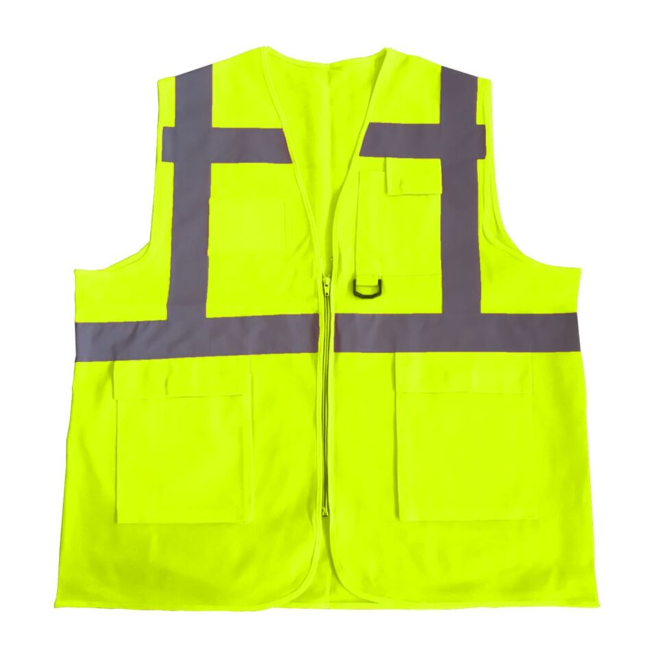 İkaz Yeleği Mühendis Tipi Sarı Xl