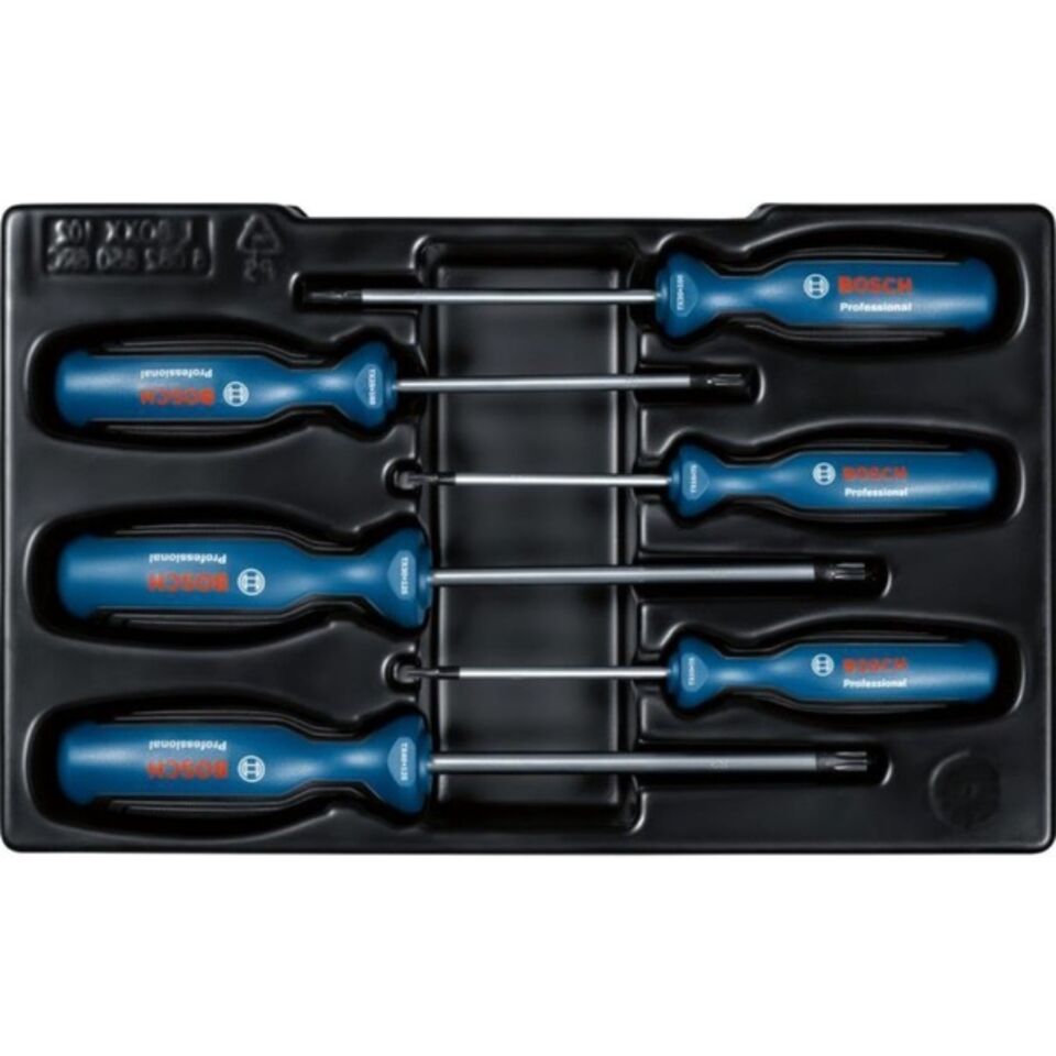 Bosch Torx Tornavida Seti 6 Lı 1600a01v09