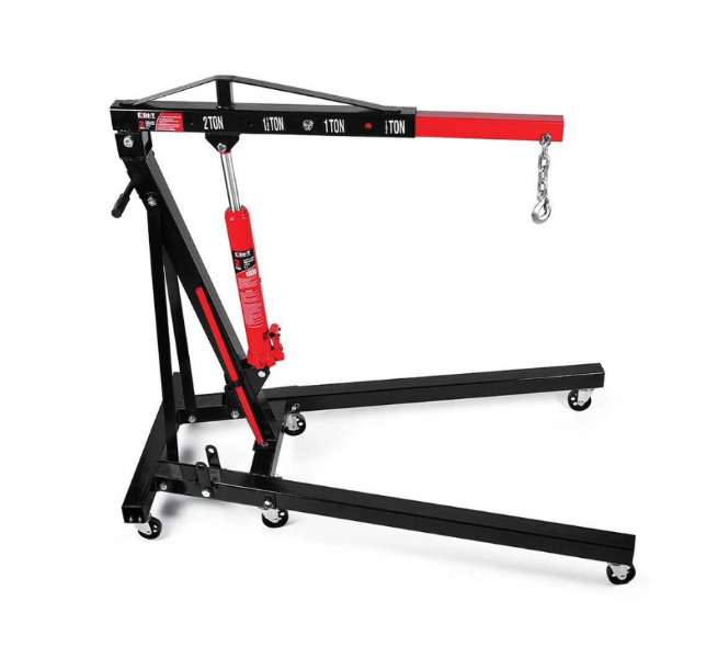 DHT 2 Ton Katlanır Ayaklı Hidrolik Vinç D12030002