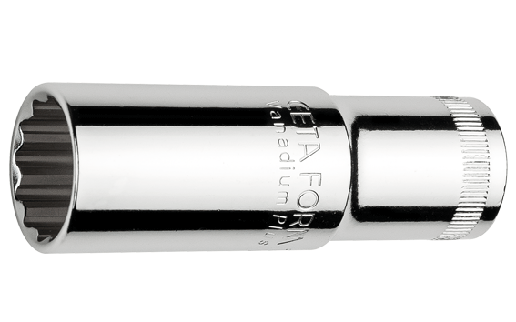 Ceta Form 1/2'' 12 Köşe Yıldız Derin Lokma Anahtar 24 mm - C24-B24