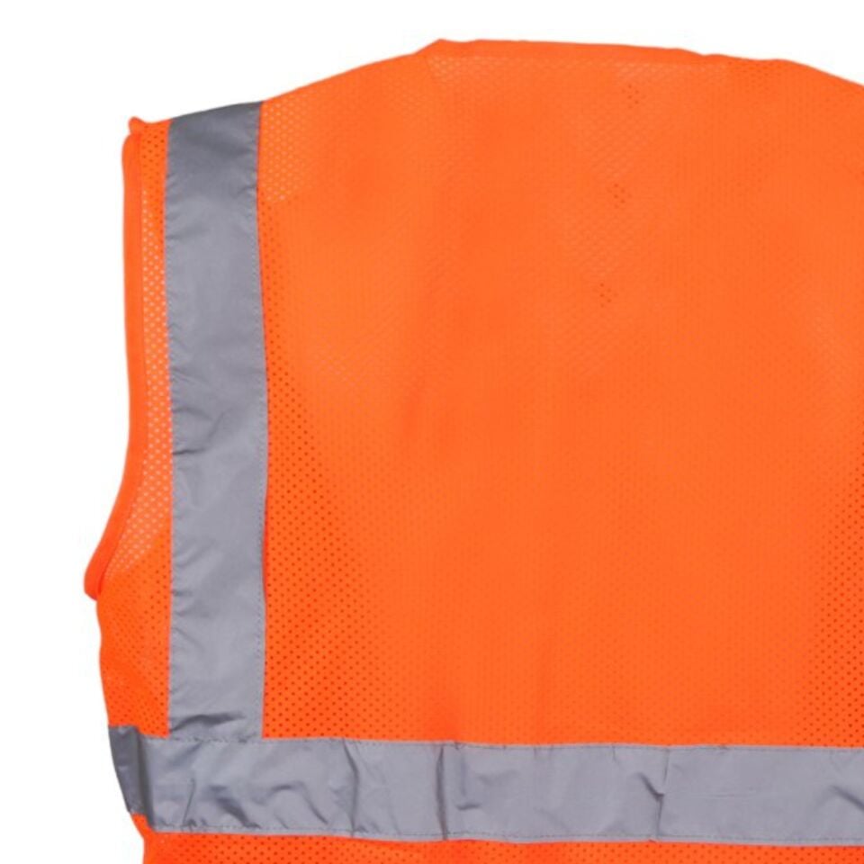 İkaz Yeleği Mühendis Tipi Turuncu M