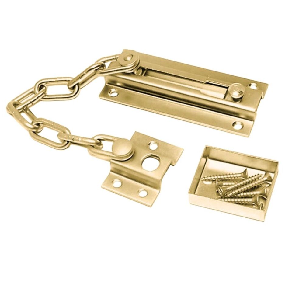 Beşel Kapı Emniyet Zinciri Sarı Ba120s