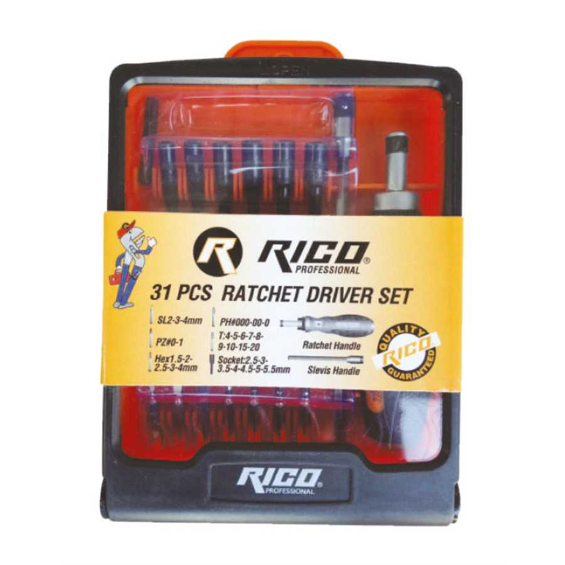 Rico 31 Parça Bit Set - 005-RC2002