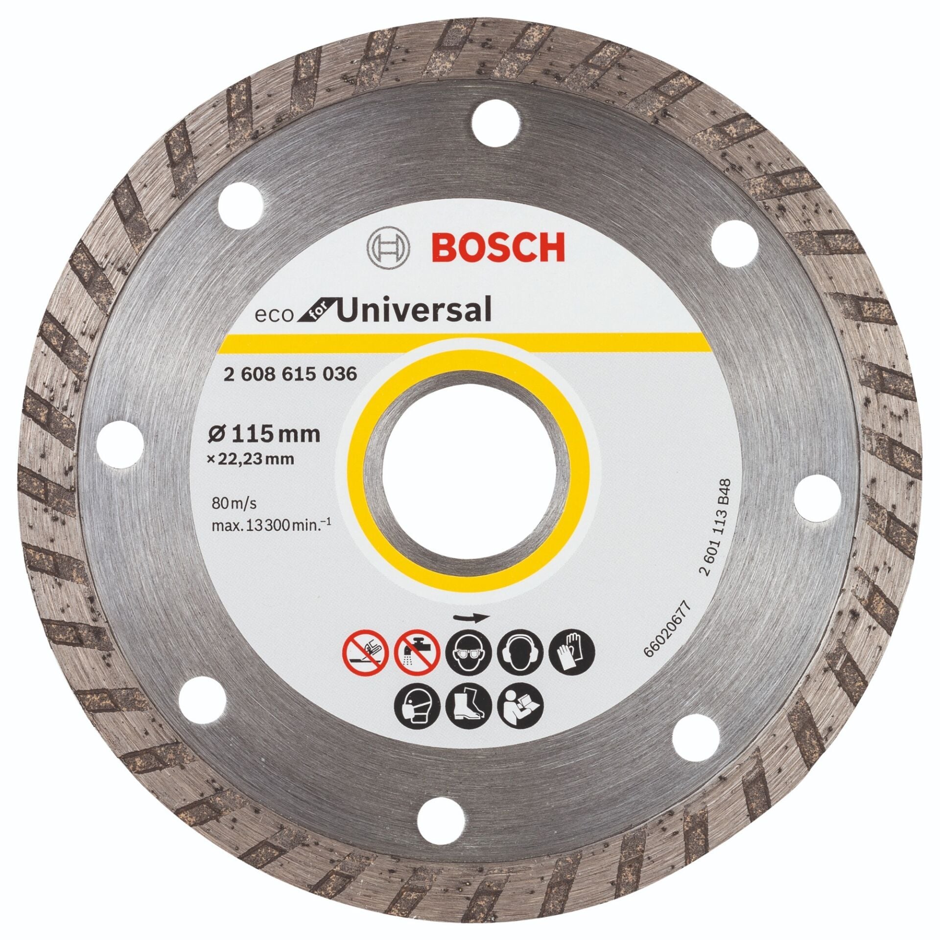 Bosch Turbo Elmas Kesici 115x2.0x22 2608615045
