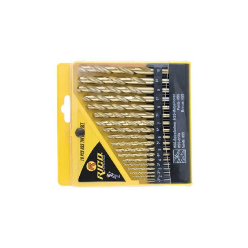 Rico 19 Parça Tin Hss Matkap Ucu Seti - 009-RC1108