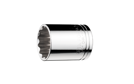 Ceta Form 1/2'' 12 Köşe Yıldız Lokma Anahtar (SAE) 1-3/16'' - C22A-B16