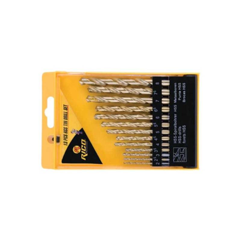 Rico 13 Parça Tin Hss Matkap Ucu Seti - 009-RC1109