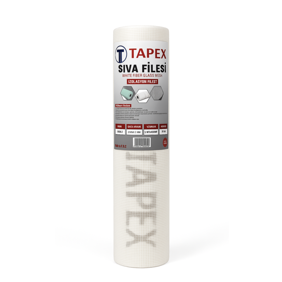 Tapex Sıva Filesi (izolasyon 100 Mt) 56 Gr Beyaz