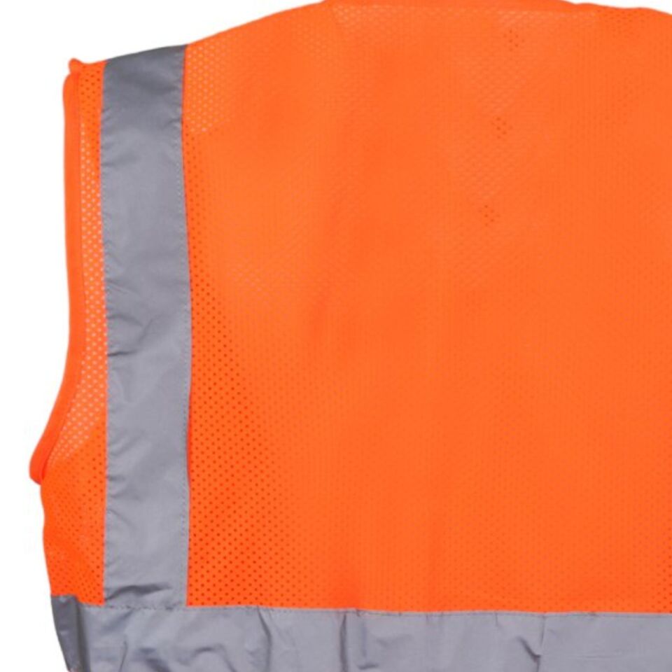 İkaz Yeleği Mühendis Tipi Turuncu Xxl