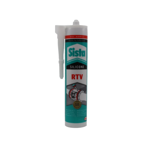 Sista Silikon Rtv Kırmızı Isıya Dayanıklı 310 ml