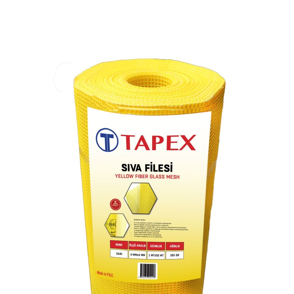 Tapex Sıva Filesi 160 Gr Sarı