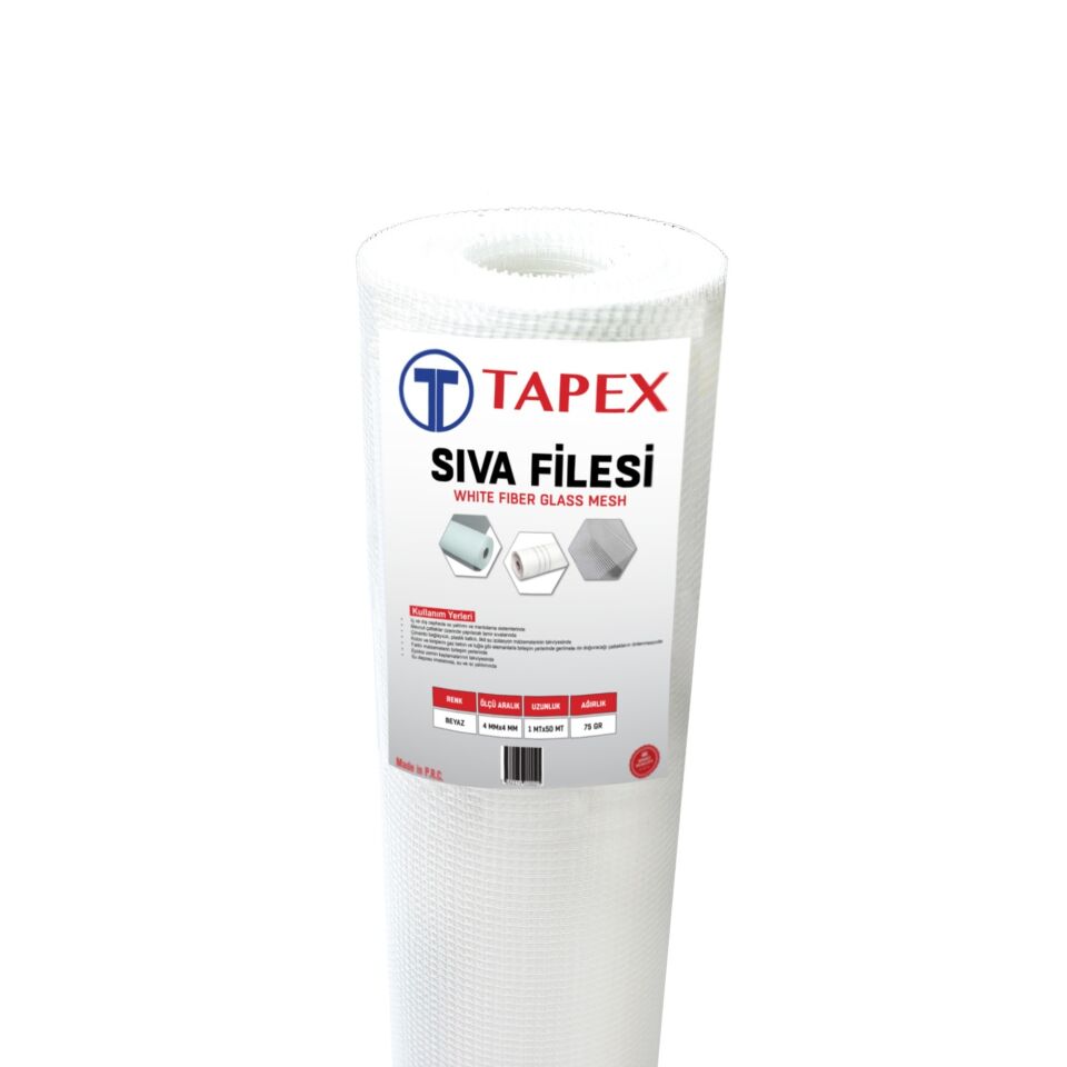 Tapex Sıva Filesi 75 Gr Beyaz