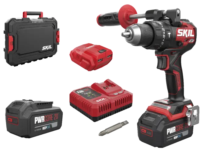 SKIL XP 3085HB AKÜLÜ DARBELİ MATKAP VİDALAMA ÇANTALI SET