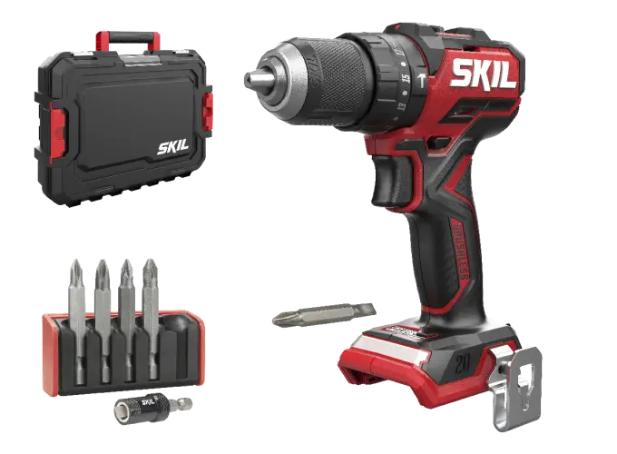 SKIL COMPACT 3075JA AKÜLÜ DARBELİ MATKAP VİDALAMA ÇANTALI