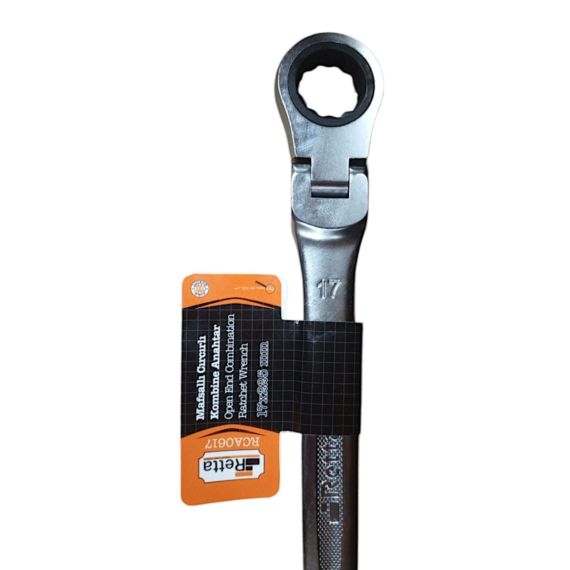 Retta Rca0617 Mafsallı Cırcır Kombine Anah.17 Mm