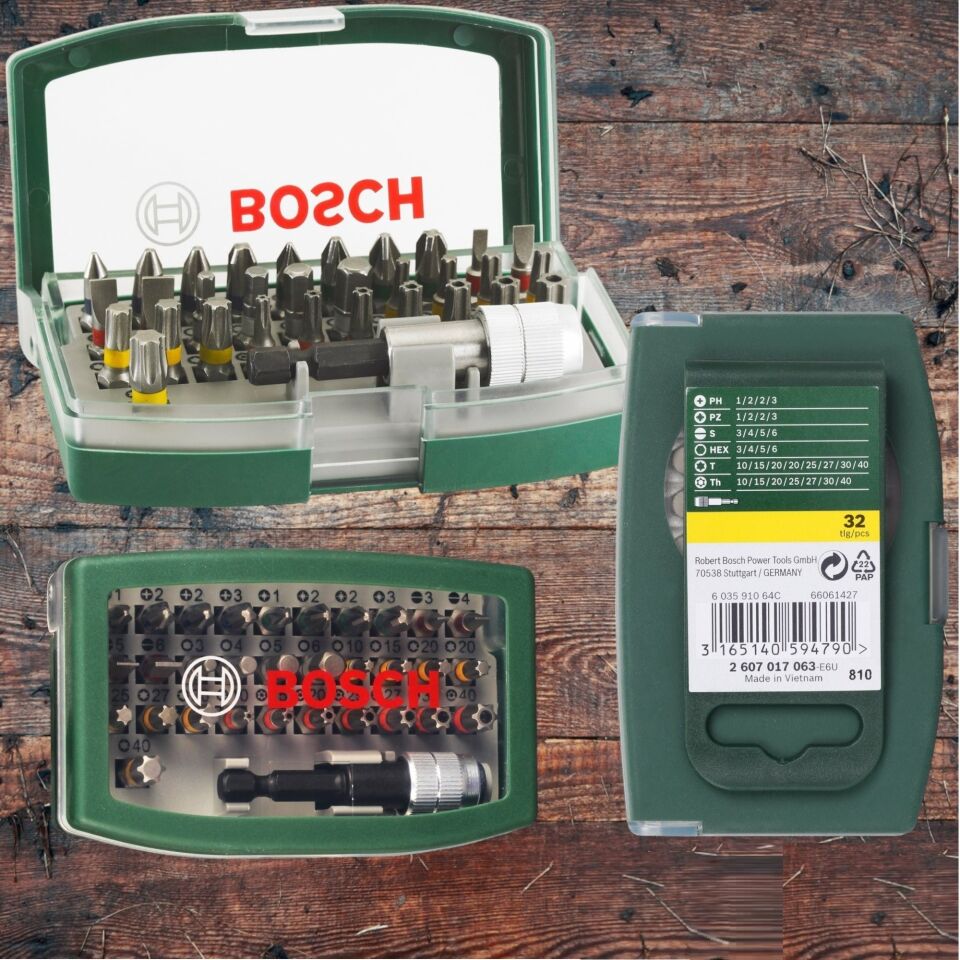 Bosch Vidalama Ucu Seti 32 Li 2607017063