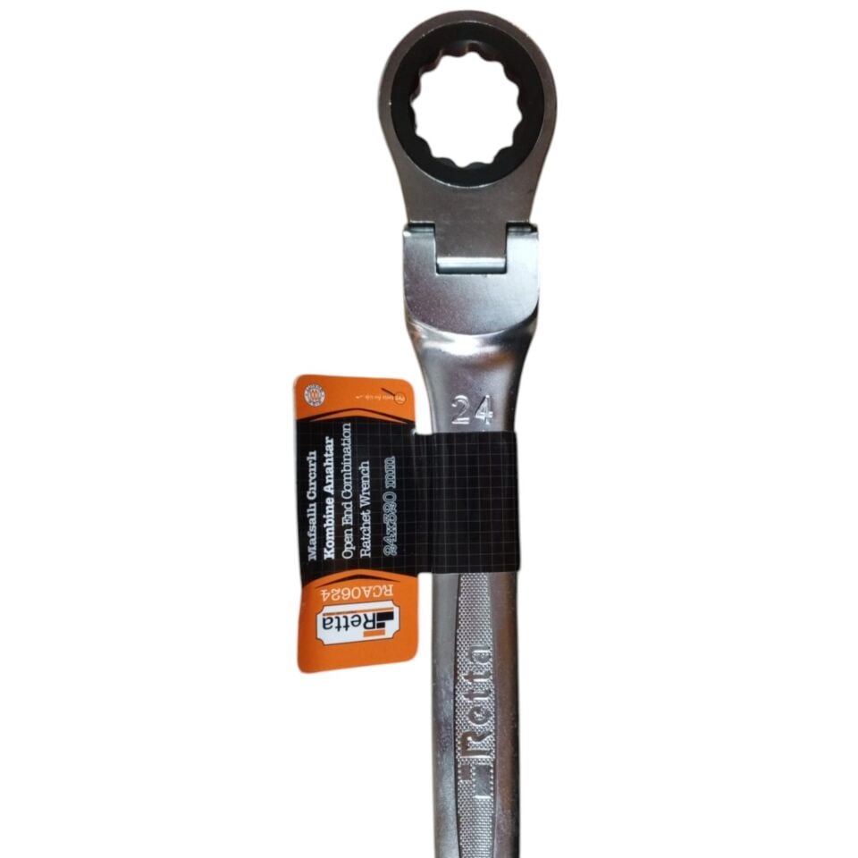 Retta Rca0624 Mafsallı Cırcır Kombine Anah.24 Mm