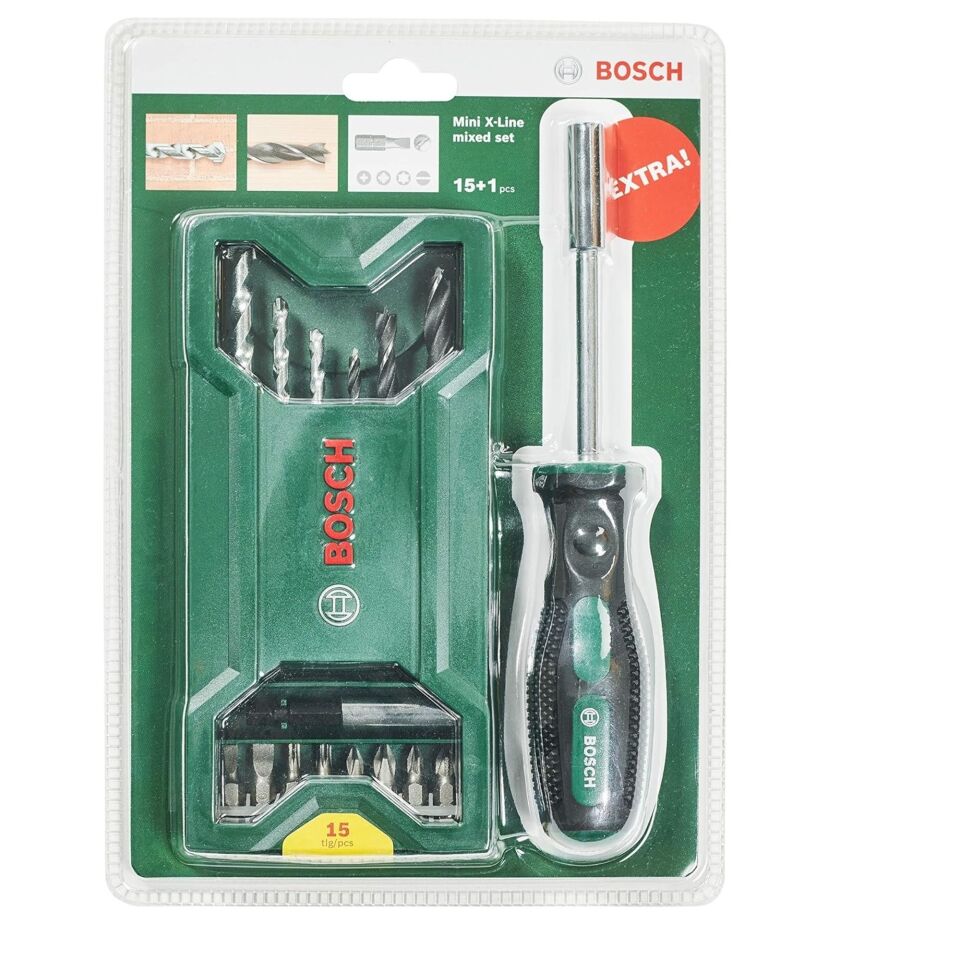 Bosch X-lıne Vidalama Ucu Seti 15+1 Li 2607017654