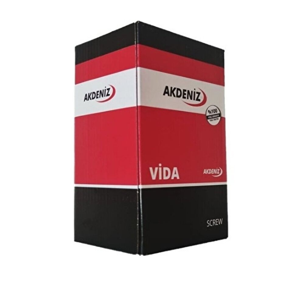 Akdeniz Yhb Matkap Uçlu Vida 4.8x38 (500 Ad.)