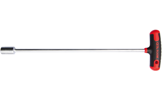 Ceta Form T Saplı Lokma Anahtar (Uzun Süngü) 10 mm - K20-10L