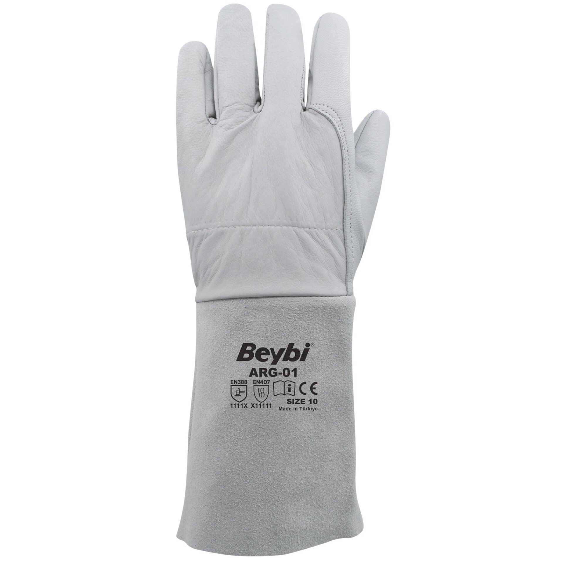 Beybi Arg-01 Argon Kaynak Eldiveni Beyaz