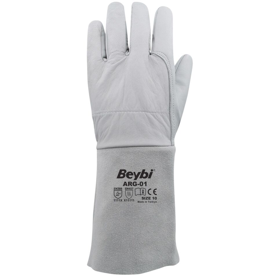 Beybi Arg-01 Argon Kaynak Eldiveni Beyaz