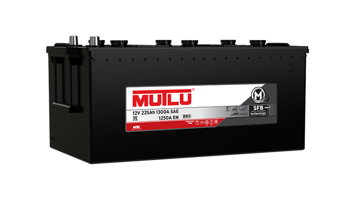 Mutlu 12 Volt 225 Amper SFB Akü - Depozitosuz