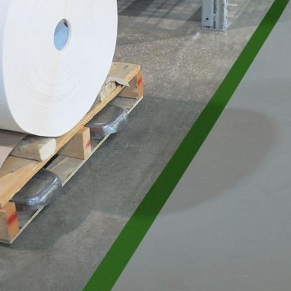 Yer İşaretleme Bantı 50 Mmx30 Yrd Yeşil