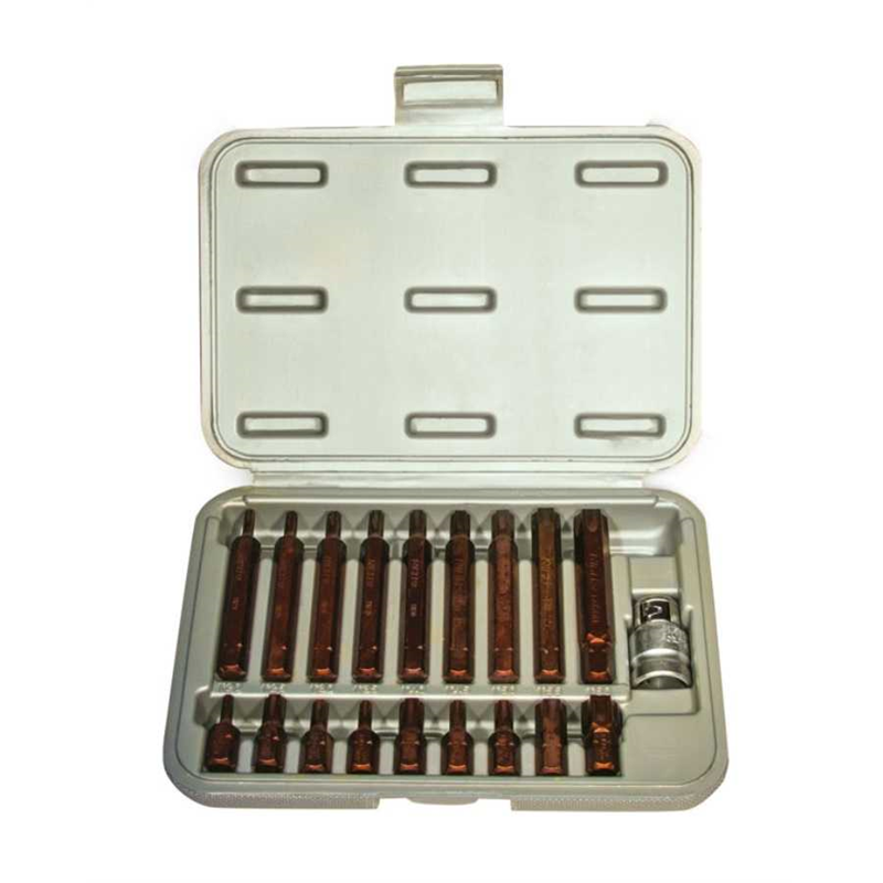 Rico 19 Parça Kaplamalı Torx Bits Set - 005-KK0002