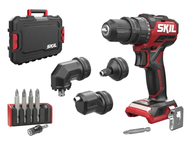 SKIL COMPACT 3066JA AKÜLÜ 4xBAŞLIKLI MATKAP VİDALAMA ÇANTALI