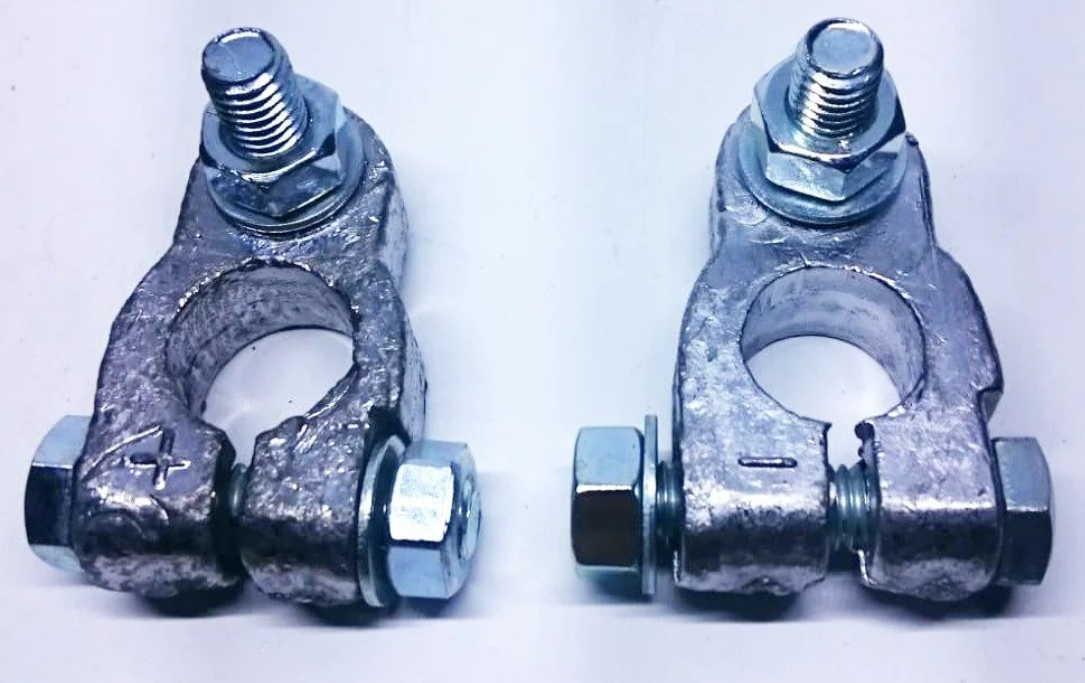 Akü Kutup Başı Kurşun (+) (-) Takım