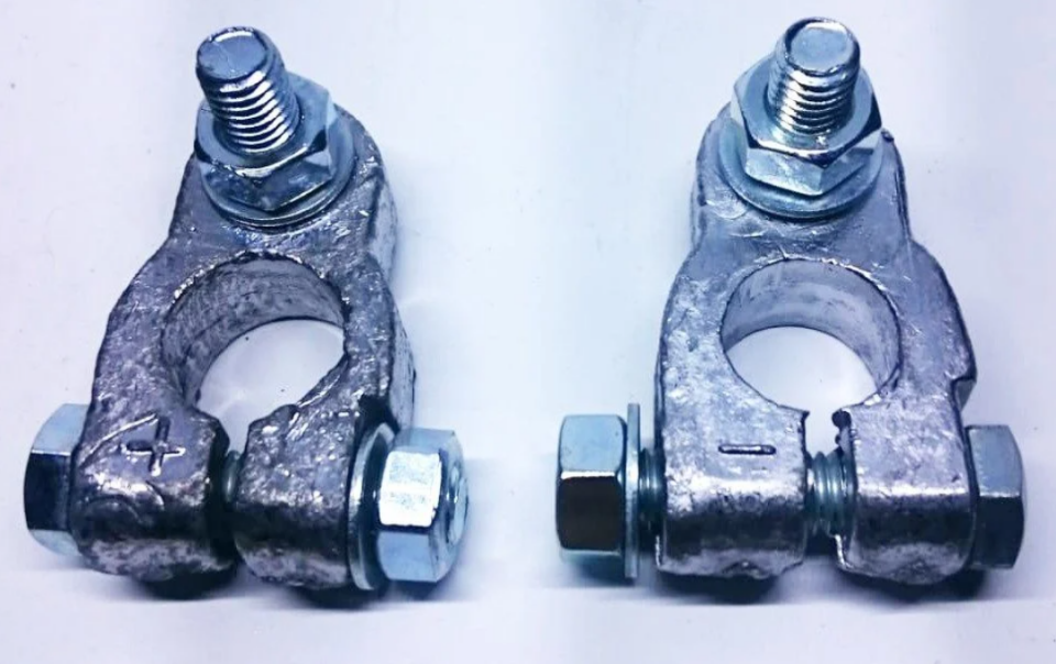 Akü Kutup Başı Kurşun (+) (-) Takım