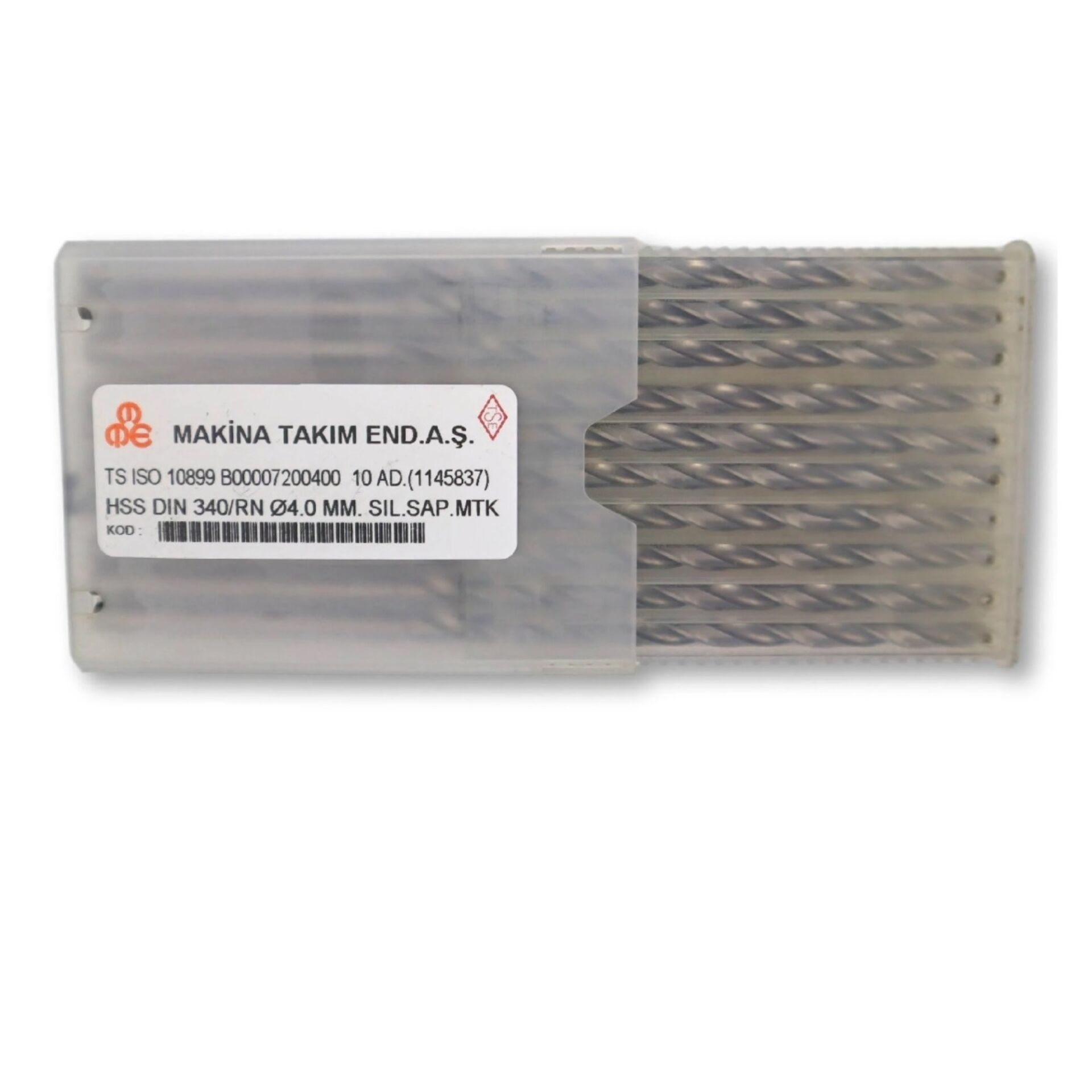 Mte Hss Uzun Matkap Ucu Dın/340 4 Mm 7200400
