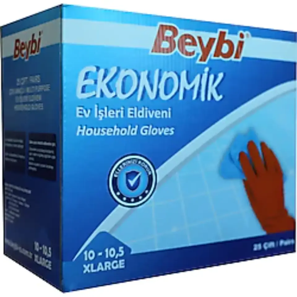 Beybi Eko Lastik Eldiven No: 10-10.5