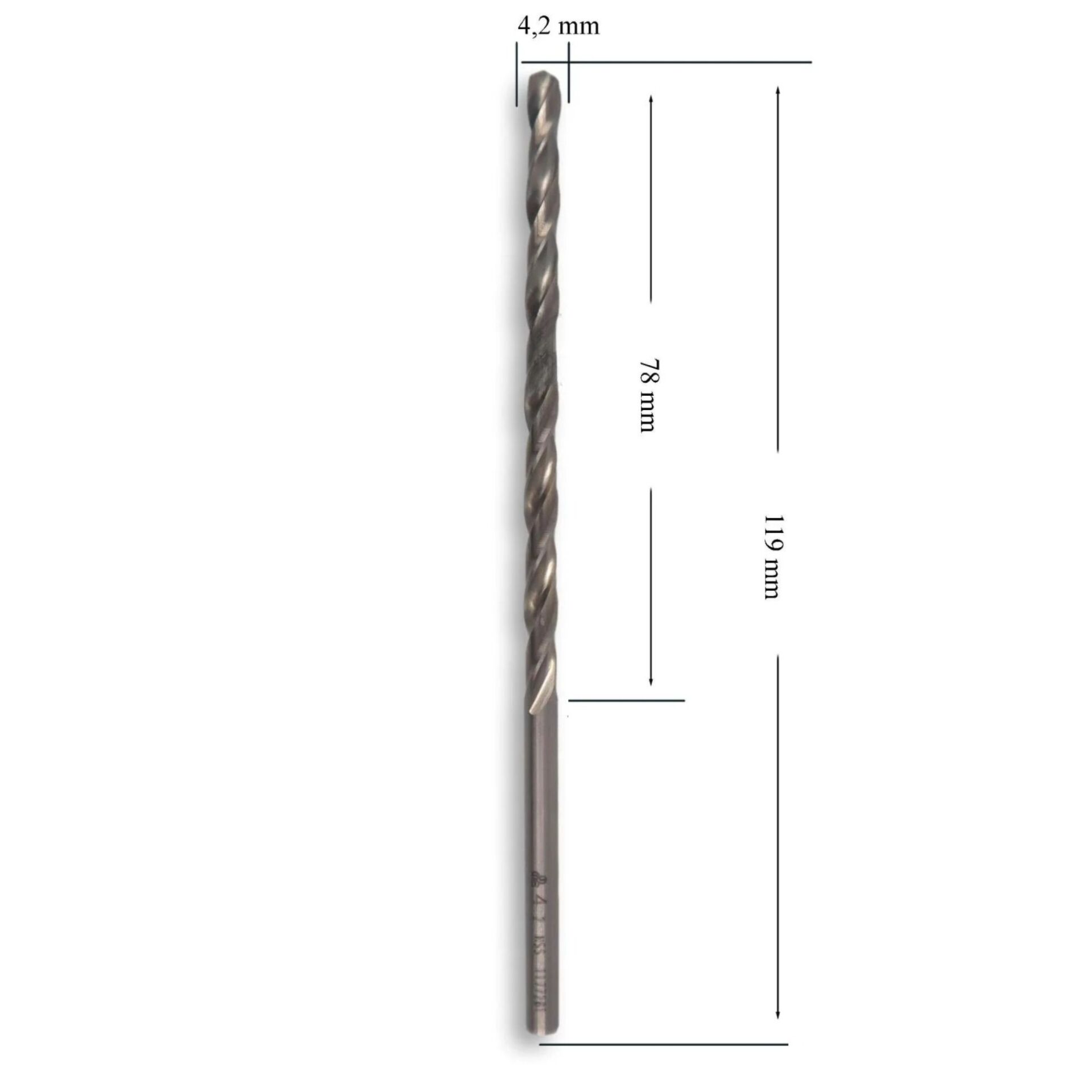 Mte Hss Uzun Matkap Ucu Dın/340 4.2 Mm 7200420