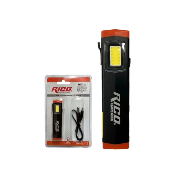 Rico 013-RC0032 Mini Şarjlı Mıknatıslı Led Lamba 300 Lümen