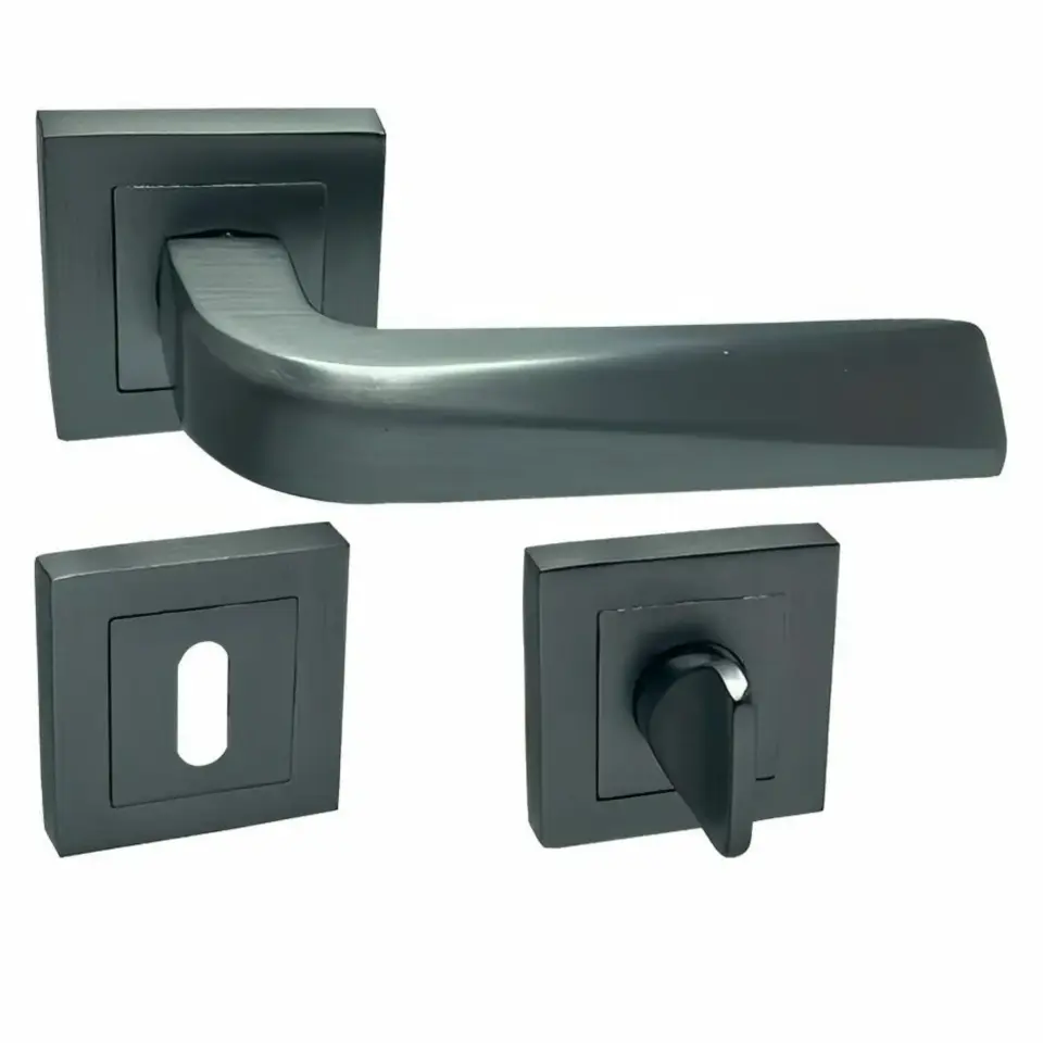 İnan As250r Rozetli Melek Nikel Mat Siyah Wc