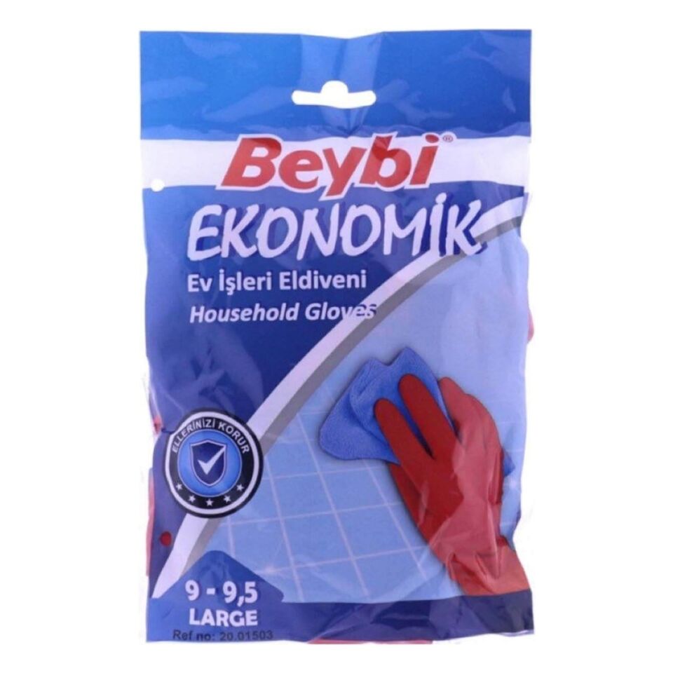 Beybi Eko Lastik Eldiven No: 9-9.5
