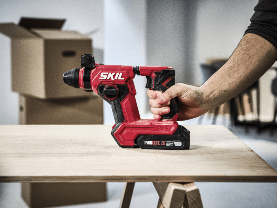 SKIL POWERTOOLS 3821GA AKÜLÜ SDS DELİCİ ÇANTALI SET
