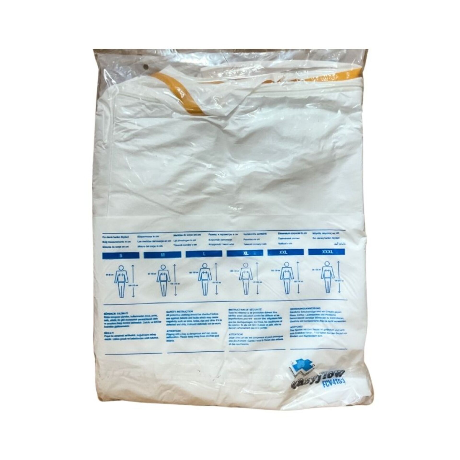 Tek-stil Tek Kullanımlık Lamineli Tulum 55 Gr