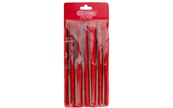 Ceta Form 6 Parça Saatçi Eğe Takımı - J75-R06