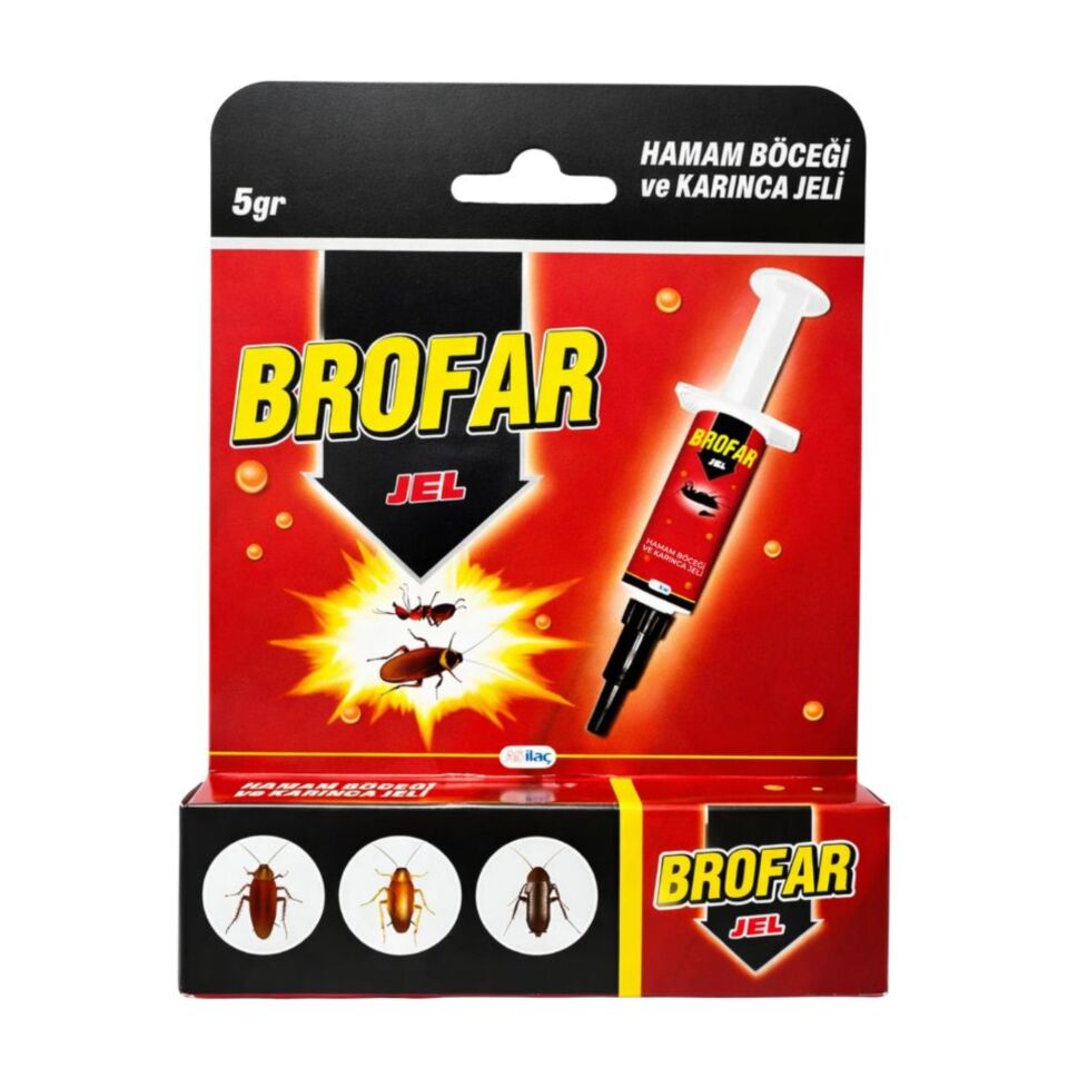 Brofar Hamam Böceği Ve Karınca Jeli 5 Gr