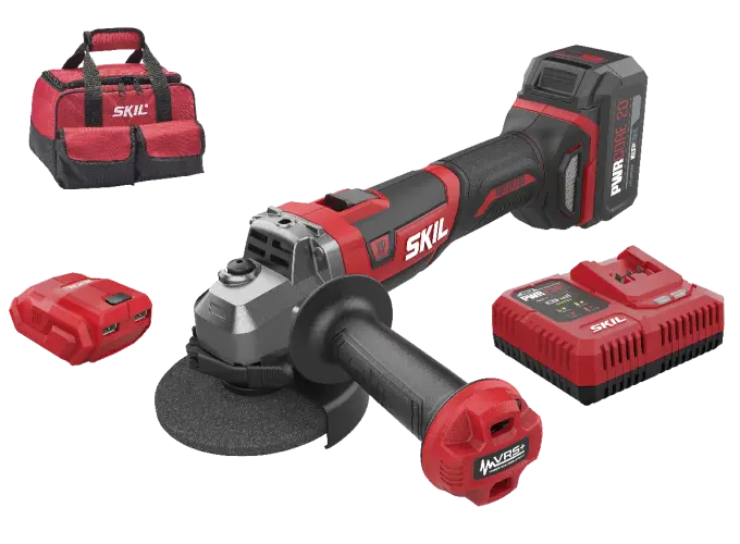 SKIL XP 3930DB AKÜLÜ AVUÇ TAŞLAMA 125 MM ÇANTALI SET