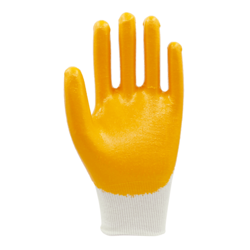 Beybi K40 Nitril Eldiven Sarı No:10