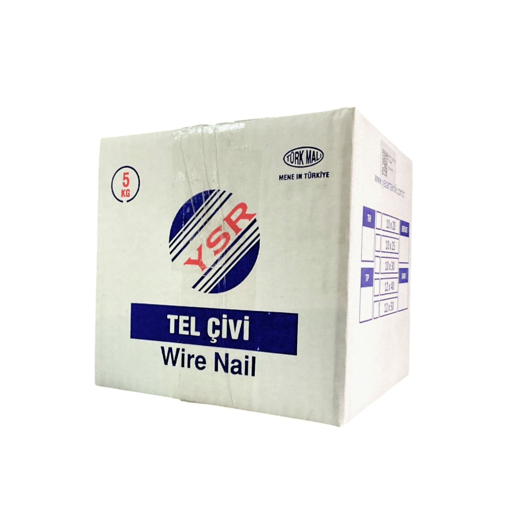 Tel Çivi 10x20 Tp (başlı) (5 Kilogram)