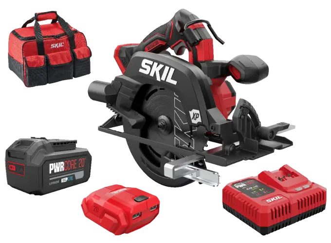 SKIL XP 3571DA AKÜLÜ DAİRE TESTERE 184MM ÇANTALI SET