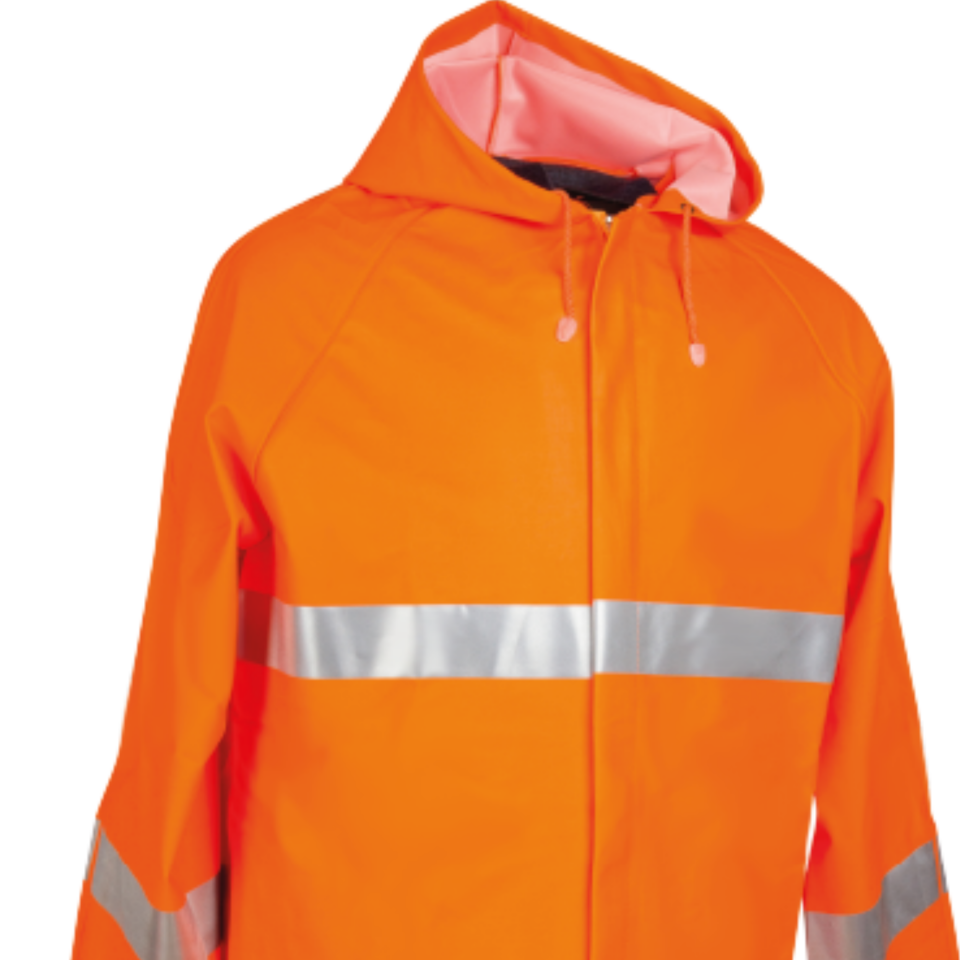 Liman Yağmurluk 0.50 Mm Reflektörlü Turuncu