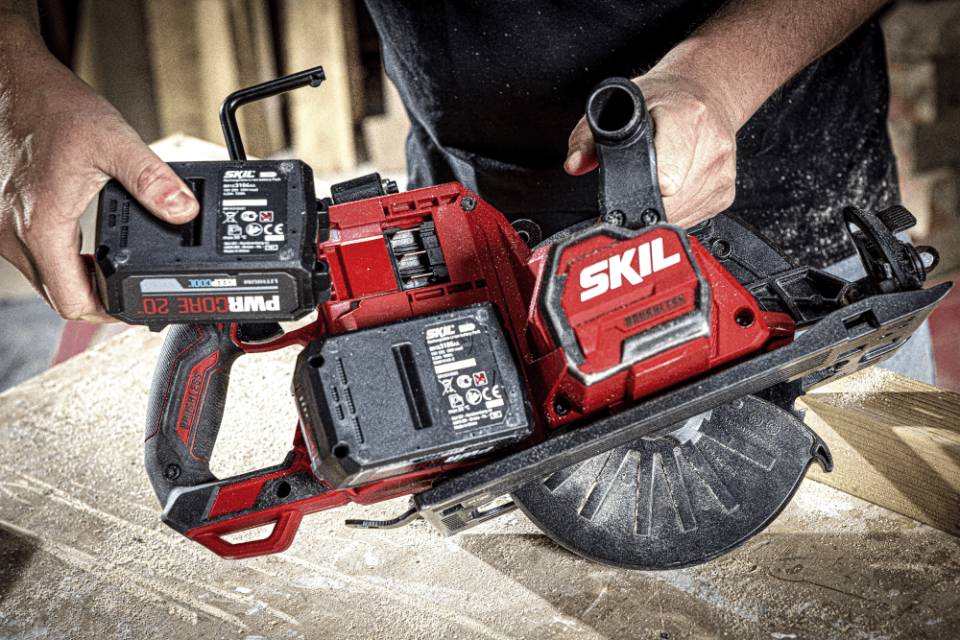 SKIL XP 3572EA AKÜLÜ DAİRE TESTERE 184MM ÇANTALI SET