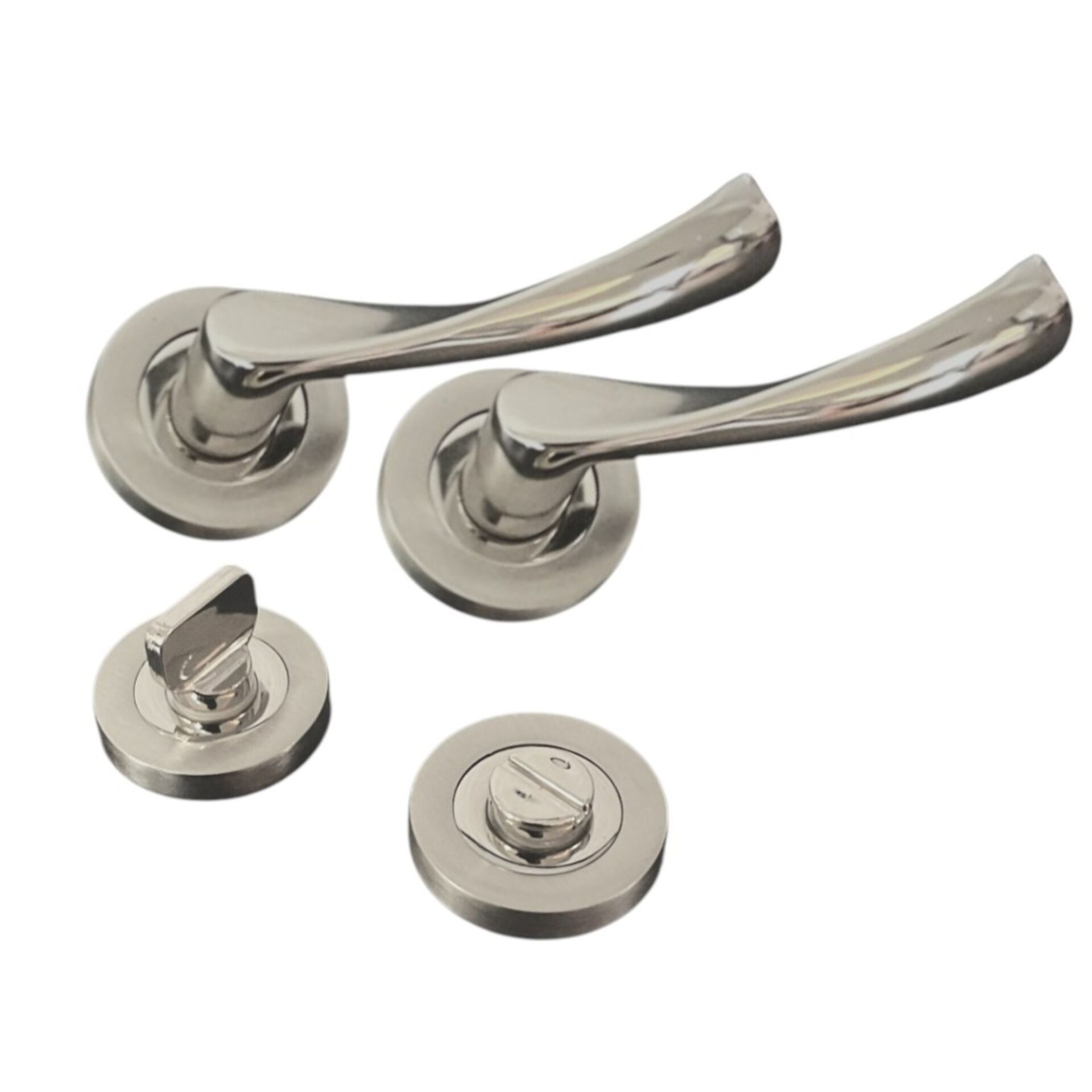 İnan Eda As201r Rozetli Nikel Saten Wc